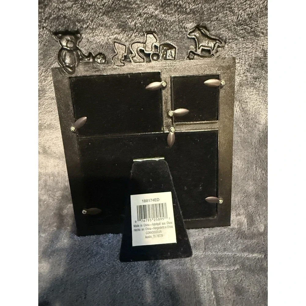 NWOT Pewter  Heart & Home Silver Baby Picture Frame.